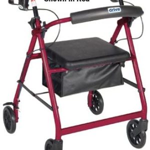 Aluminum Rollator, 6" Casters - Image 1