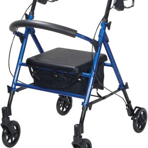 Adjustable Height Rollator, 6" Casters - Image 1
